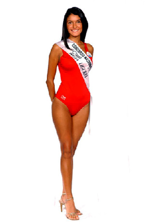 Cristina, Miss Muretto nel 2001,  fra le 100 a Miss Italia