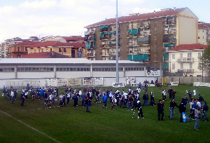 Savona calcio:  qui la festa!  Tutti in campo