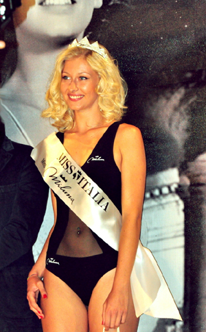 Muriel Pecorella  Miss Torino. Stephany Bassi Miss Miluna a Borghetto