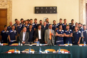 Il Savona calcio si presenta alla citt