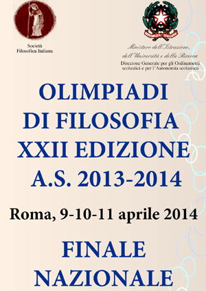 Da Savona all'Olimpiade-Campionati italiani di filosofia