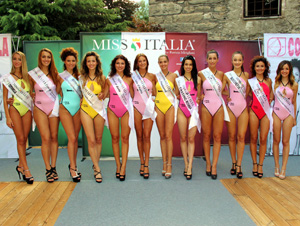 Miss Italia: Piemonte e Valle dAosta queste le 12 stelle