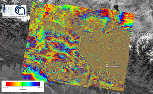 Terremoto Nepal. Cnr deformazioni del suolo misurate dallo spazio