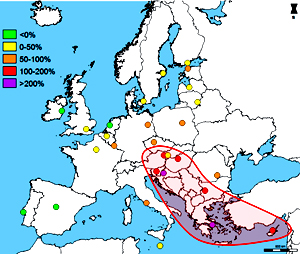 Caldo. Le capitali europee sempre pi colpite