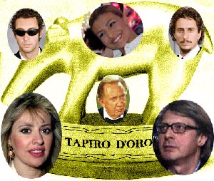 Pettegolezzi di fine anno fra tapiri e carbone ai vip...